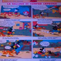 Topolino Libro grandi dimensioni 36 x 26 vintage