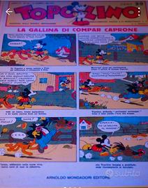 Topolino Libro grandi dimensioni 36 x 26 vintage