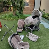 Passeggino inglesina trio completo di accessori