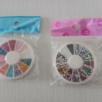 Brillantini Strass e Perline nail art