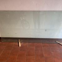 ripiano tavolo di vetro