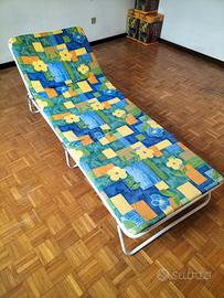 Lettino Sdraio pieghevole 