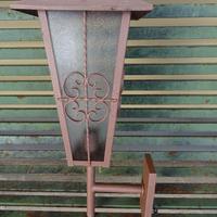 Lampioncino in ferro da muro