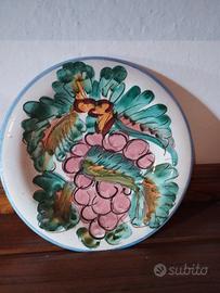 PIATTI IN TERRACOTTA DECORATI  NR 6