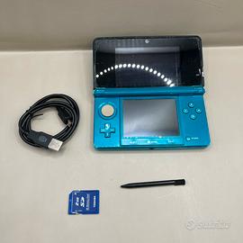 Nintendo 3ds Console Blu Nero Completa