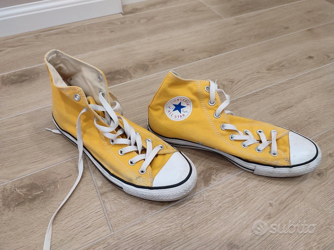 Scarpe converse gialle online