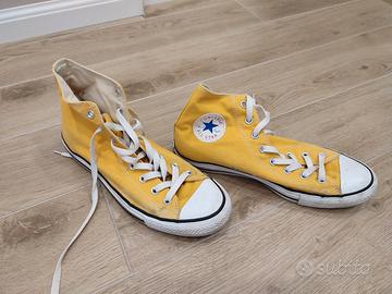 Converse all cheap star alte gialle