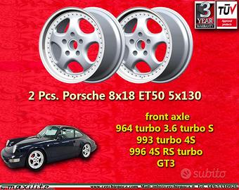 2 pz. cerchi Porsche Cup 9x17 ET47 944 1987- 944S