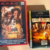 Pirates Saga - VHS Hook e Dvd Pirati dei Caraibi
