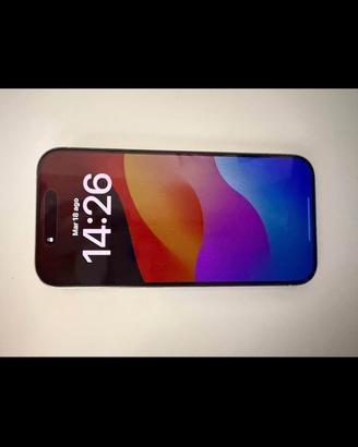 Iphone 15 pro bianco da 256 giga