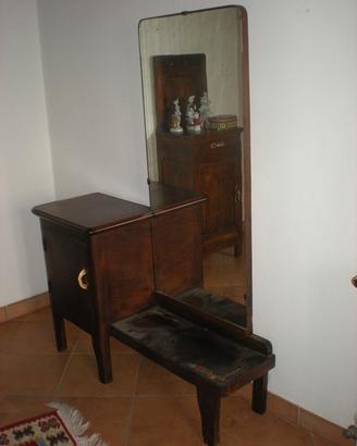 SPECCHIO CON MOBILETTO VINTAGE