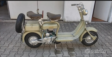 Lambretta 125 D del 1953 MKII da voltura