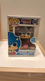 Funko Pop #632 Sonic The Hedgehog Flocked