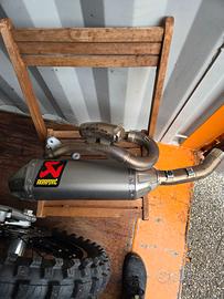 Scarico akrapovic ktm