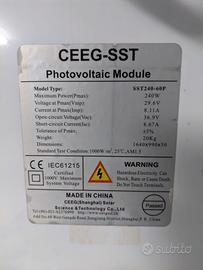 Moduli fotovoltaici + inverter