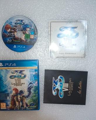 Ys lacrimosa of dana day one edition Pal ita PS4