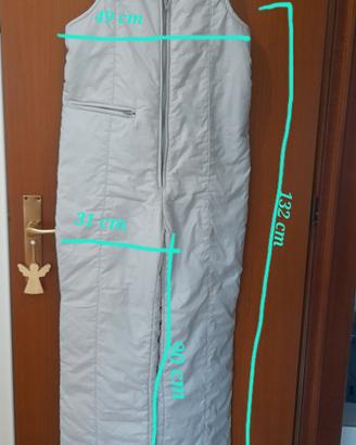 Salopette da sci vintage Effemme degli anni '80