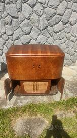 mobile bar  radio con giradischi 