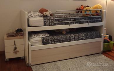 Letto doppio cameretta