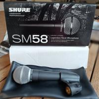 microfono professionale shure SM58 