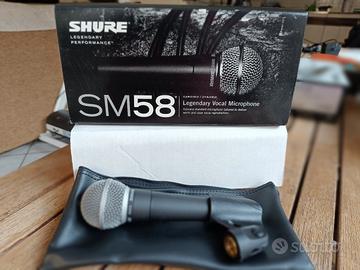 microfono professionale shure SM58 