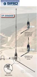 SIRIO Antenna CB Boomerang da balcone in alluminio