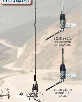 SIRIO Antenna CB Boomerang da balcone in alluminio