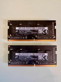 2 moduli RAM originali Apple