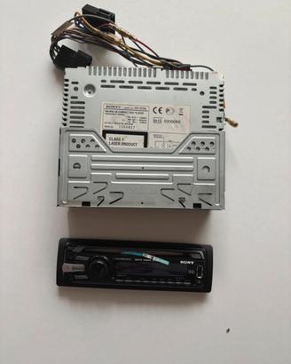 Autoradio sony cdx-gt 35u con usb aux mp3/wma