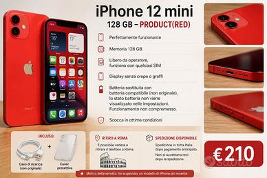 iPhone 12 mini da 128 GB a buon prezzo. Come nuovo