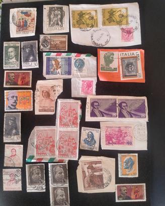 trentaquattro francobolli personaggi famosi