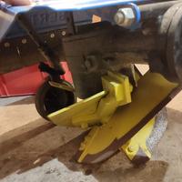 Aratro rotativo berta per motocoltivatore