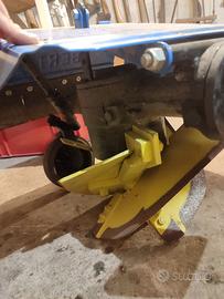 Aratro rotativo berta per motocoltivatore