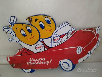 Insegna smaltata esso