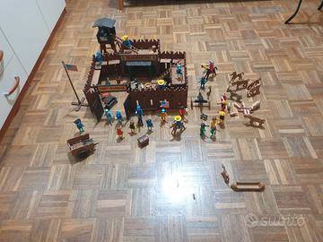 Playmobil Fort Randall Headquarters box accessori