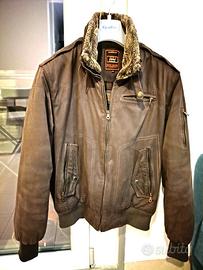 Giubbotto pelle originale Polbot tg M