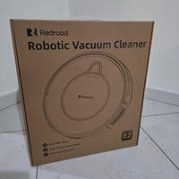 Robot aspirapolvere bianco