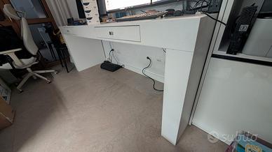 SCRIVANIA PER STUDIO FATTA DA FALEGNAME