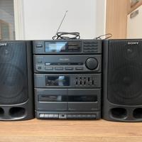 Sony stereo FH-L400 con doppia cassa SS-H20