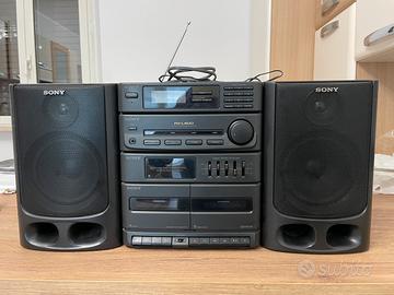Sony stereo FH-L400 con doppia cassa SS-H20