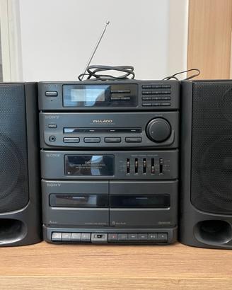 Sony stereo FH-L400 con doppia cassa SS-H20