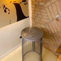 Bidone vintage argento, Industrial design