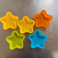 6 stampi a forma di stella