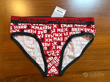 Mutande slip Tezenis a tema Natale