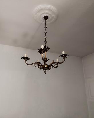 Lampadario a 5 bracci