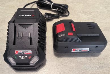 Nuovo! Batteria 4 Ah Smart+caricatore Parkside 20V