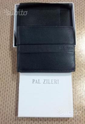 Portafoglio nuovo Pal Zilieri nero in vera pelle
