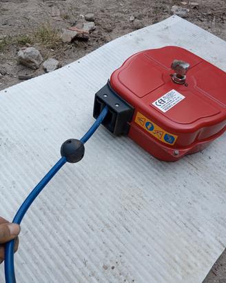 arrotolatore professionale tubo aria compressa 