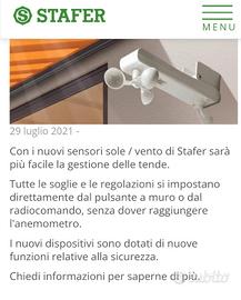 vento e sole sensore