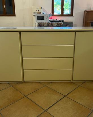 Mobile da sala bianco perla in legno